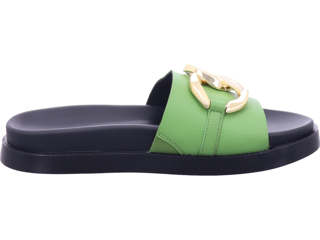Rieker Damen Pantolette Fsk Damen Sandalen in grün