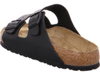 Birkenstock Herren Pantolette Arizona Bf Soft Schwarz in schwarz