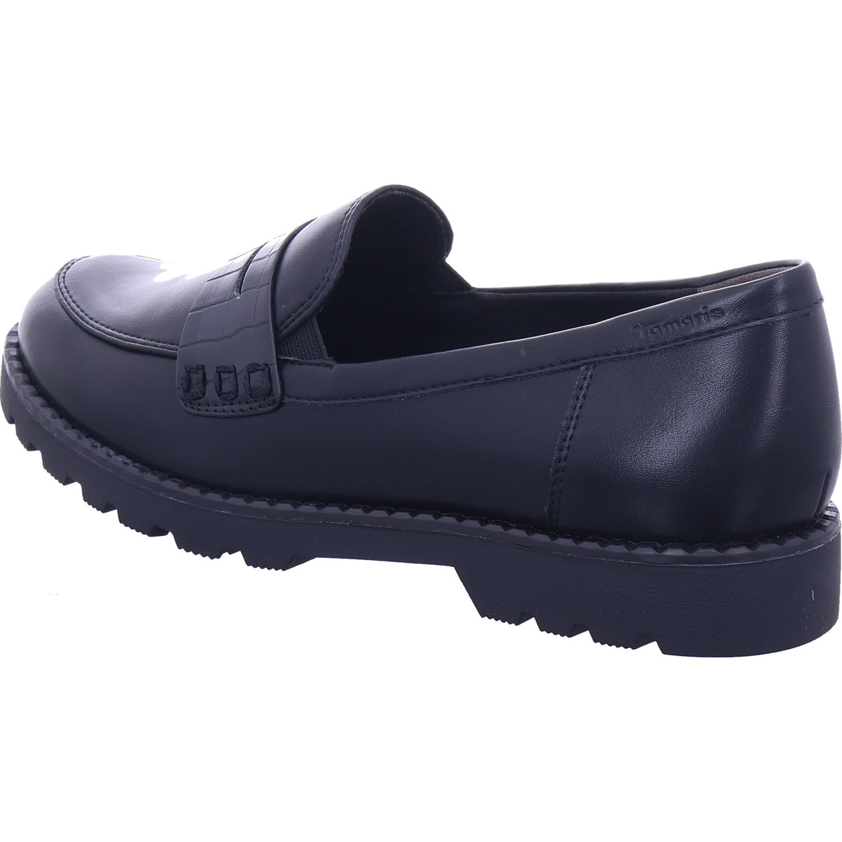 Tamaris Damen Slipper  in schwarz