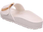 Birkenstock Damen Pantolette Madrid Big Buckle Eva in weiß