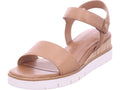 Tamaris Damen Sandalette  in braun
