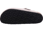 Birkenstock Damen Pantolette Boston Leve Corduroy in weiß