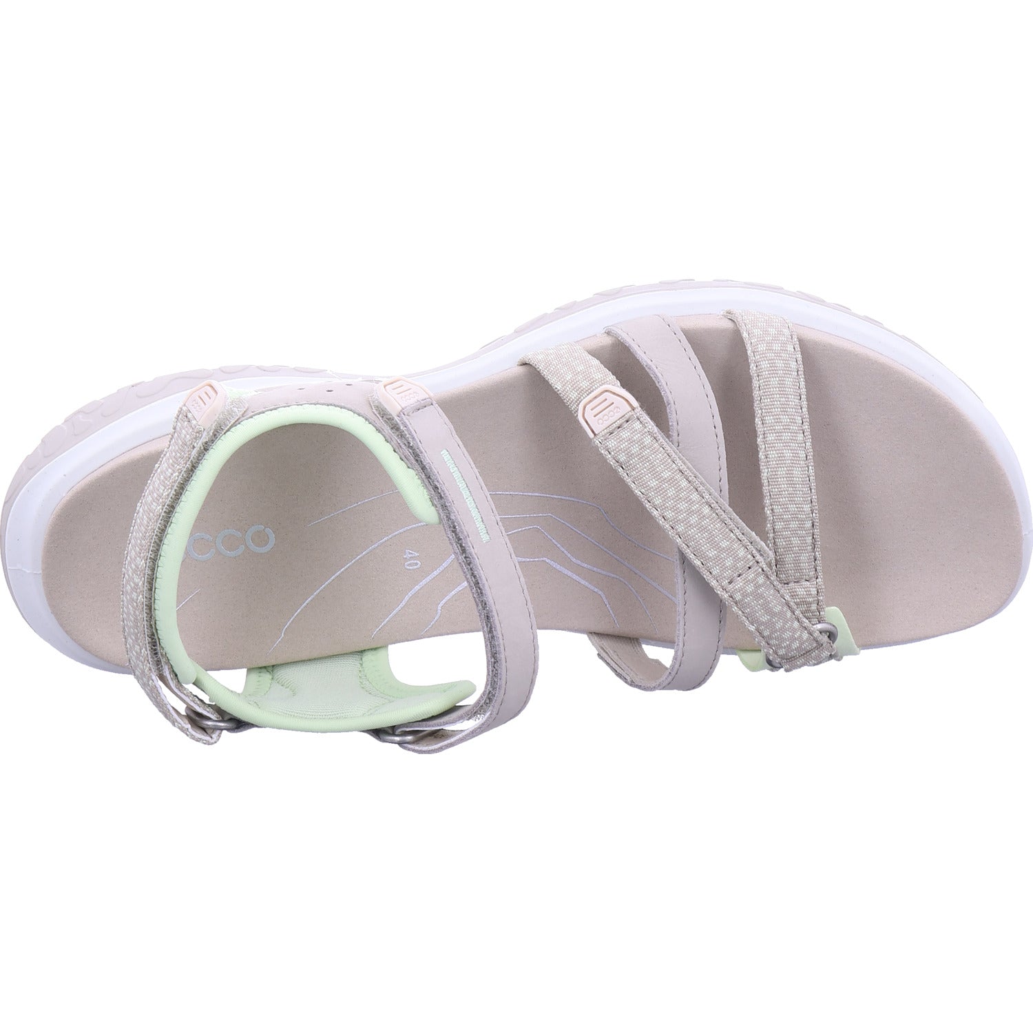 Ecco Damen Sandalette  in grün