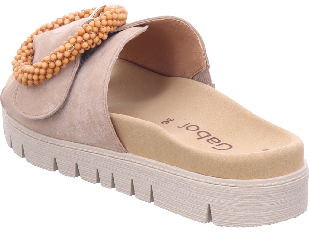 Gabor Damen Pantolette  in beige