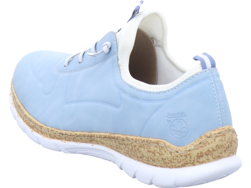 Rieker Damen  Fsk Damen Halbschuhe in blau