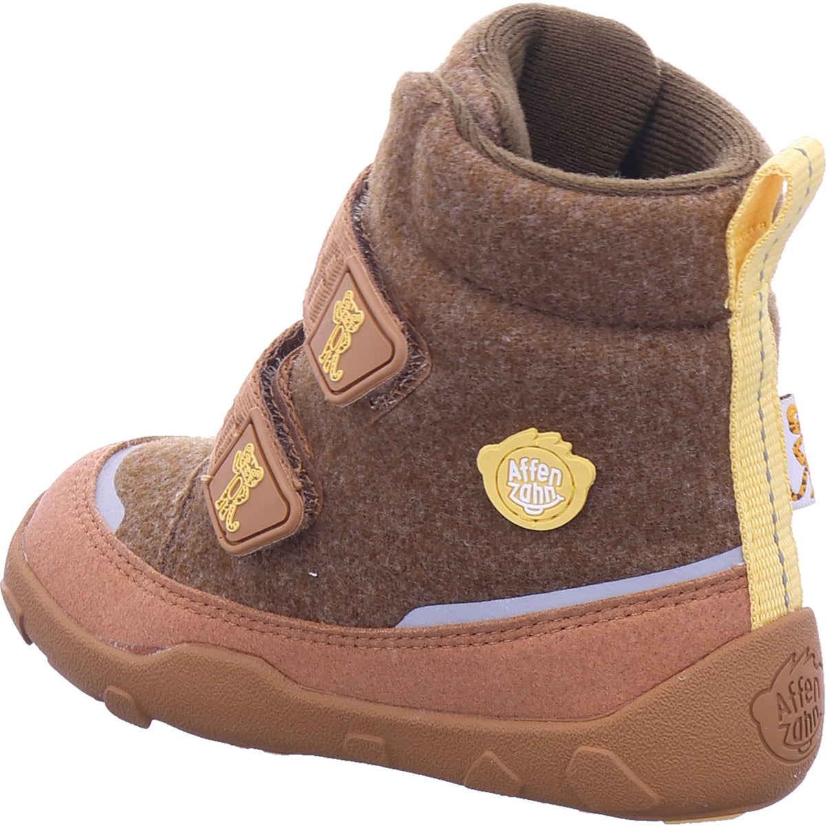Affenzahn Jungen Barfußschuhe Tiger in braun