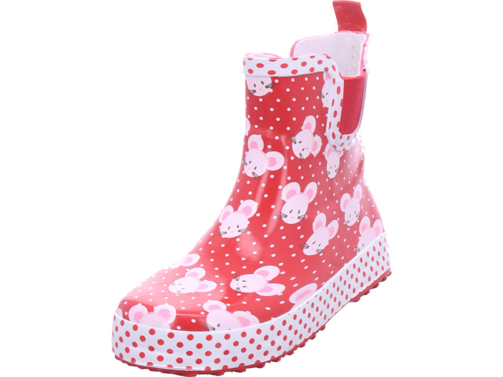 Beck Unisex - Kinder Gummistiefel  in rot