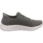 SKECHERS Pánské nazouváky Go Walk Flex v zelené barvě