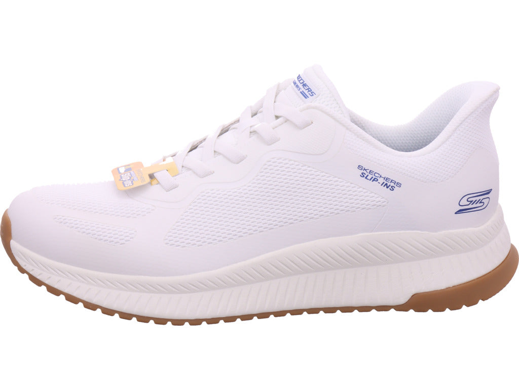 SKECHERS Herren Halbschuh Bobs Sport Squad in weiß