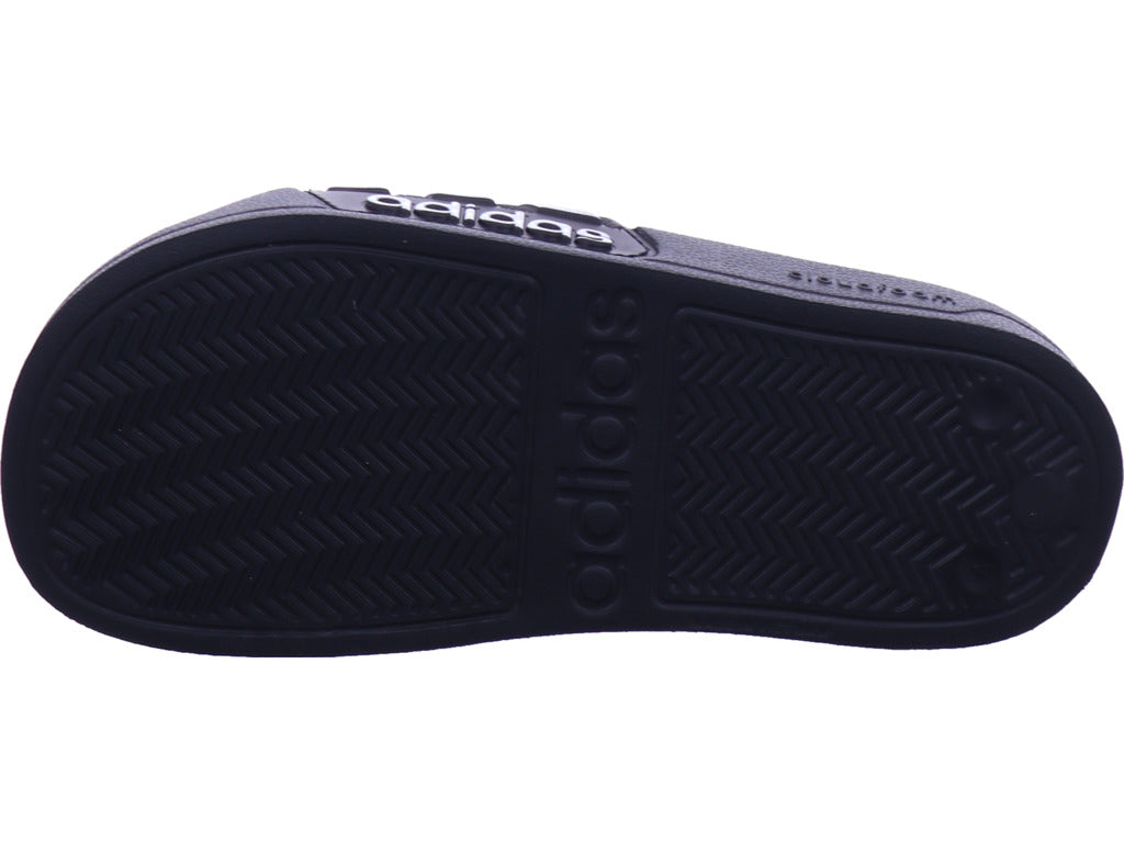 Adidas Unisex - Erwachsene Badeschuh Adilette Shower in schwarz