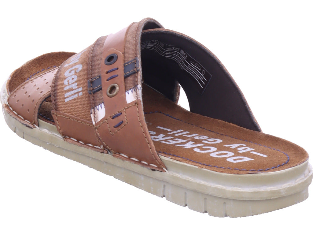 Dockers Herren Pantolette  in braun