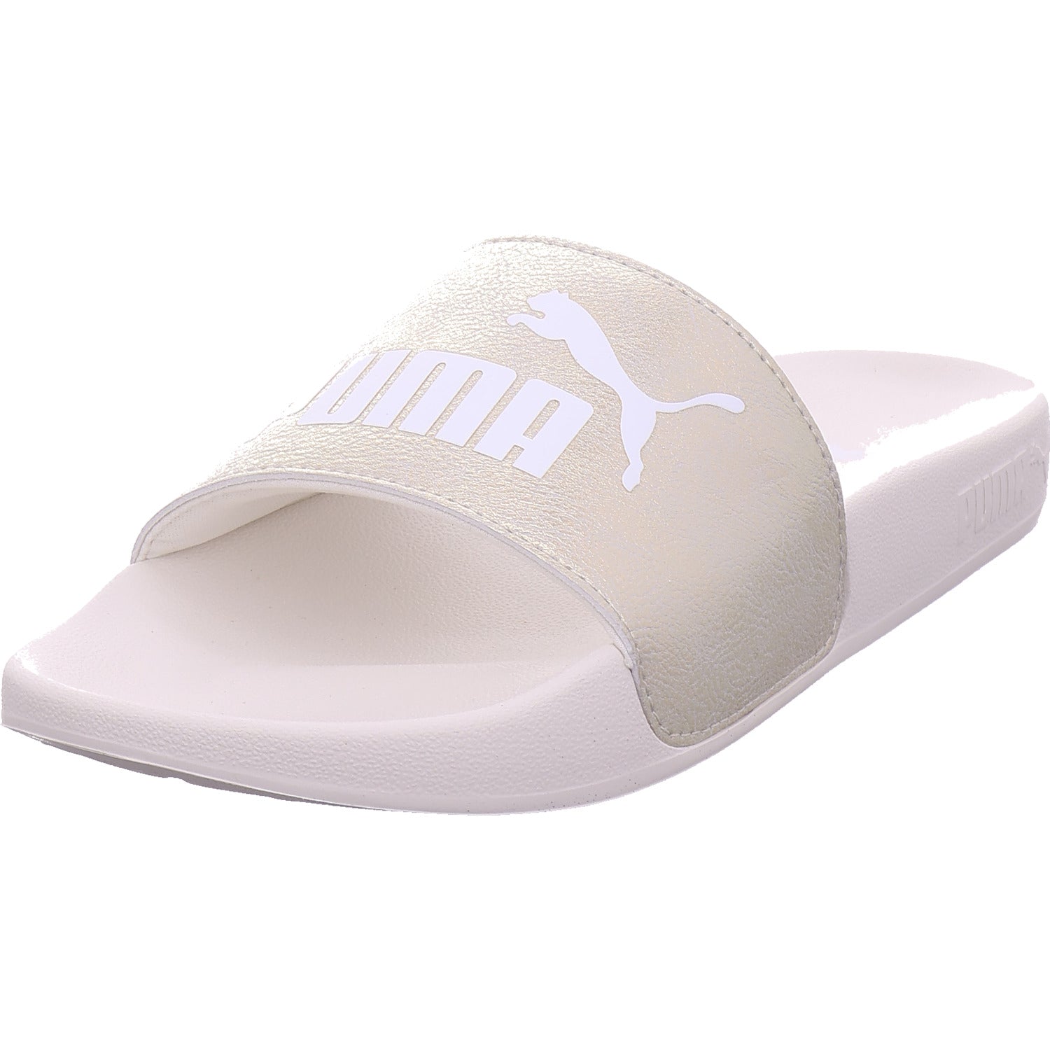 Puma Damen Badeschuh Leadcat 2.0 Metallic Whisper in gold