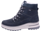 Remonte Damen Winterstiefel Remonte Stiefelette in blau