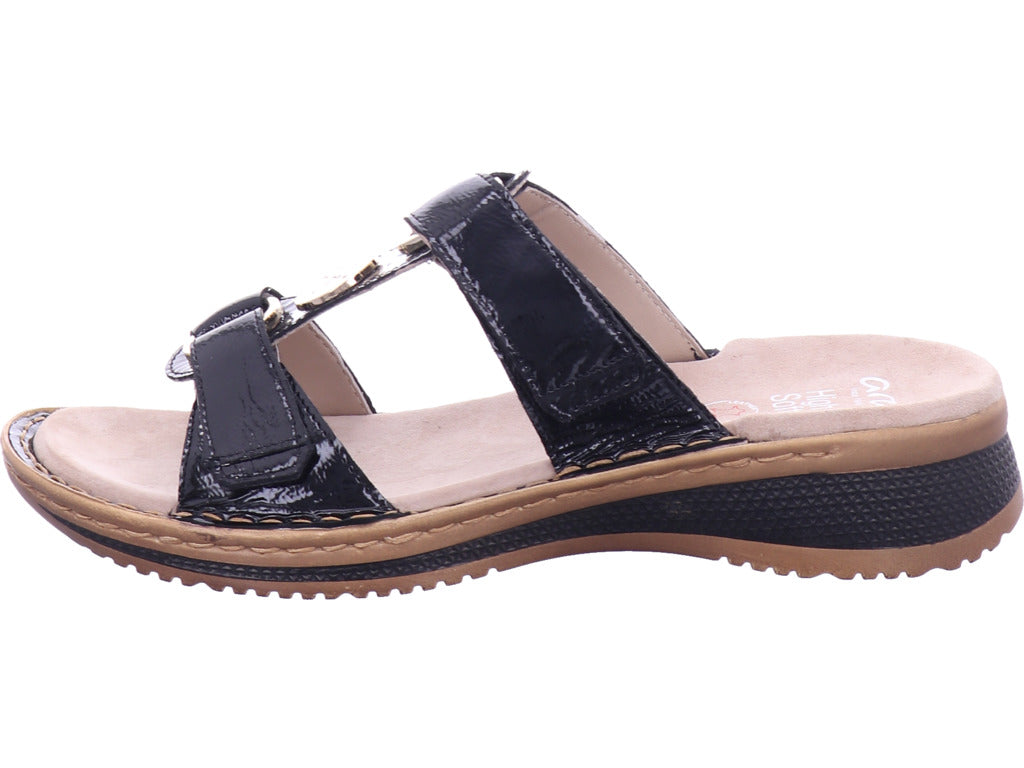 Ara Damen Pantolette  in schwarz