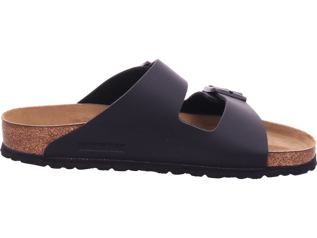 Birkenstock Men's Deep Footbed Sandal in Black
