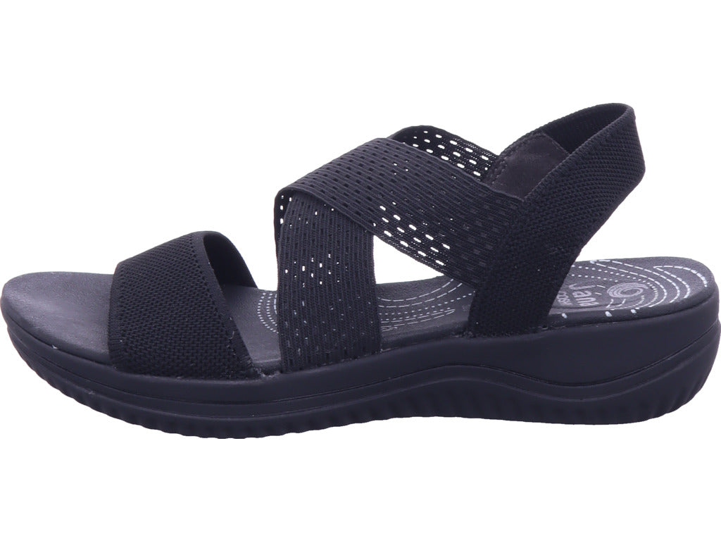 Jana Women's Sandal M2876842 in black