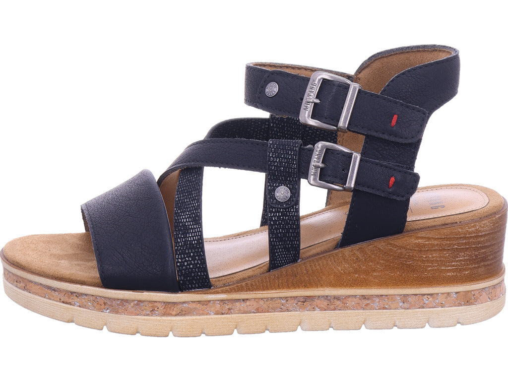 Mustang Damen Sandalette  in schwarz