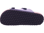 Indigo Jungen Pantolette Tieffussbett Pantoletten in blau