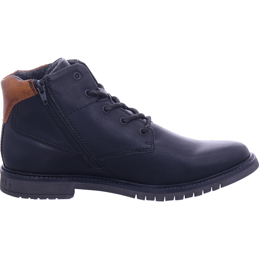 Bugatti Herren Stiefelette  in schwarz