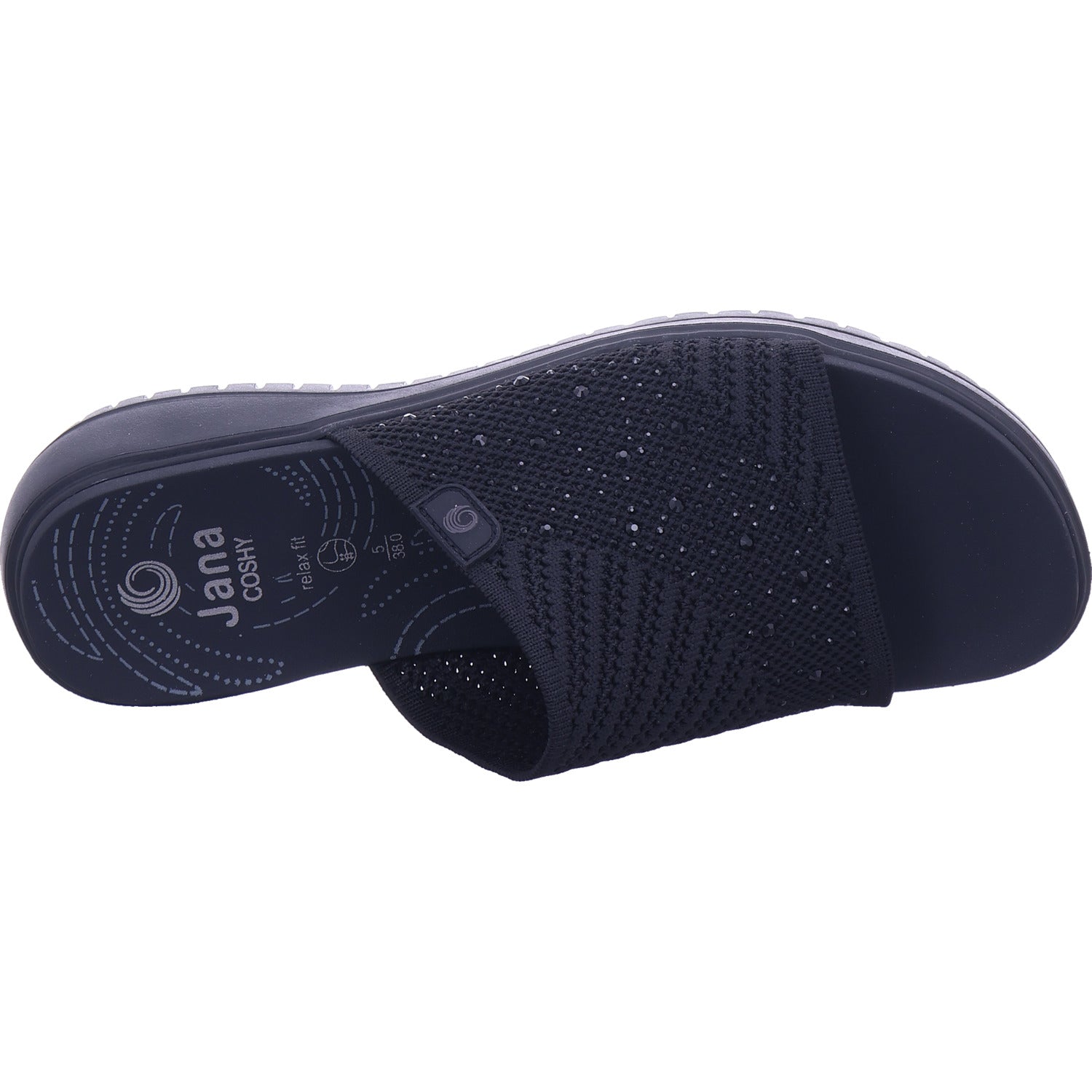 Jana women's mule in black