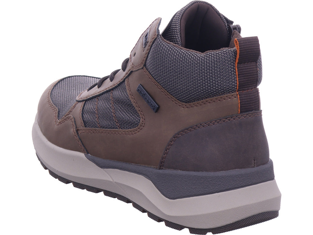 Rieker men's lace-up boots Hwk men's boots in brown