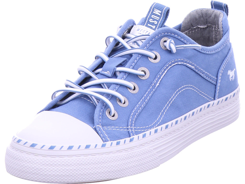 Mustang Damen Textilschuh  in blau