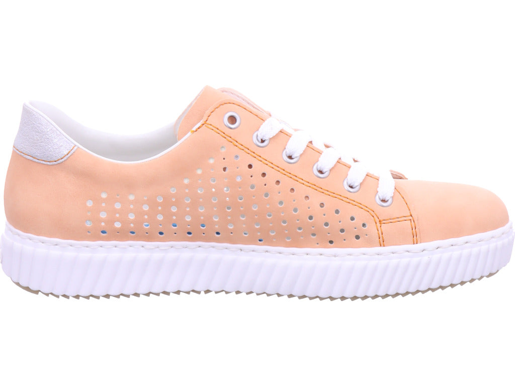 Rieker Damen Sneaker Fsk Damen Halbschuhe in orange