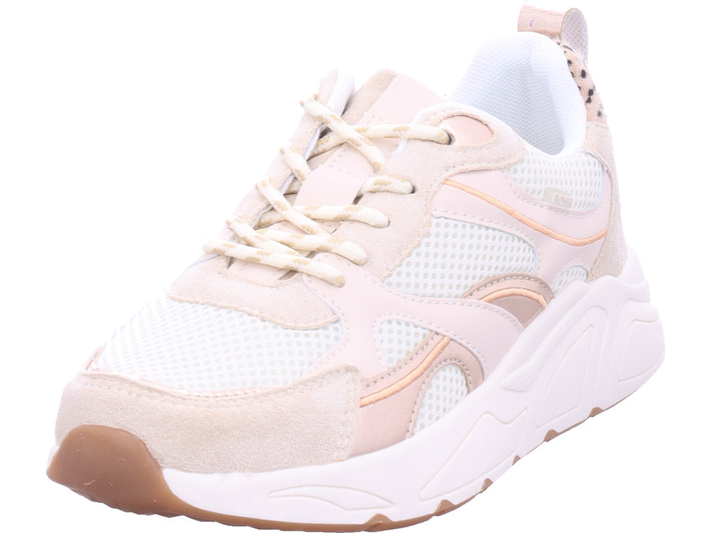Poelman B.V. Damen Sneaker  in beige