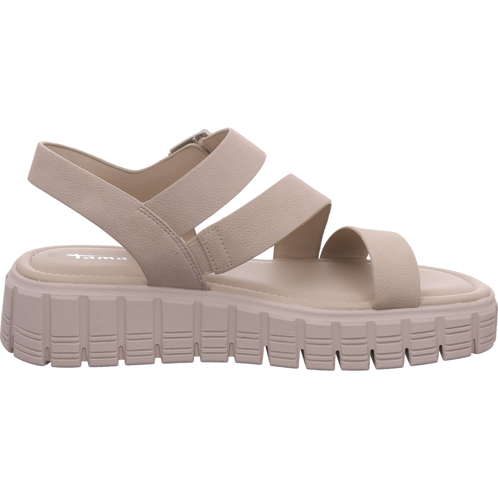 Tamaris Damen Sandale  in beige