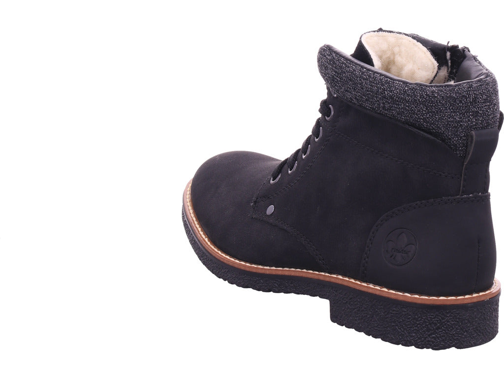Rieker men's ankle boots in black