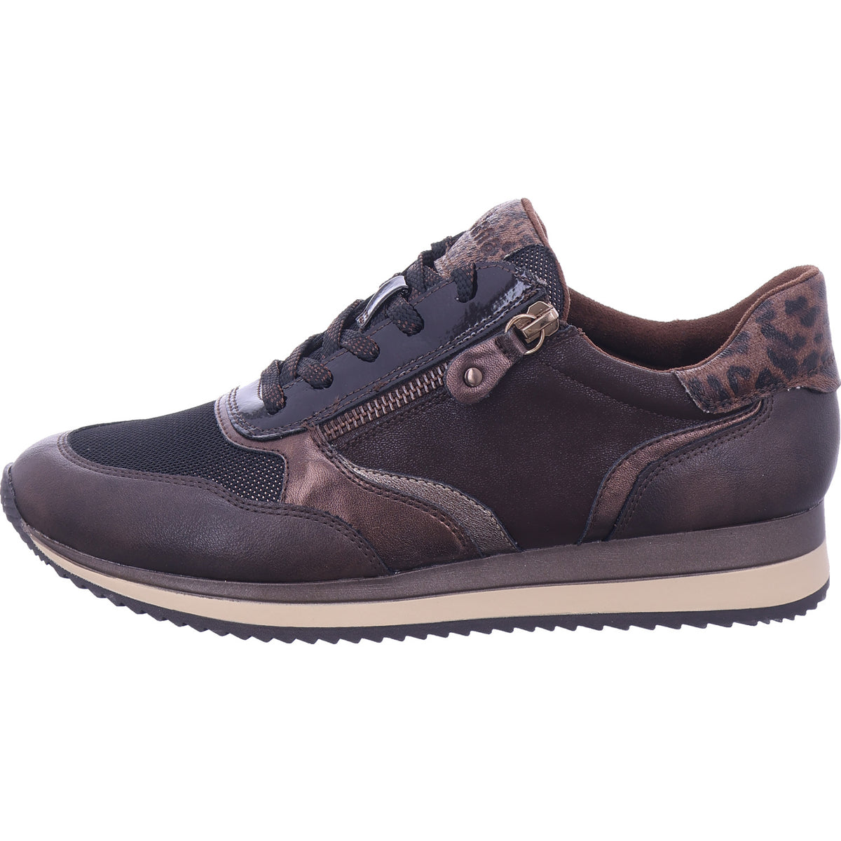 Jana Damen Sneaker  in braun
