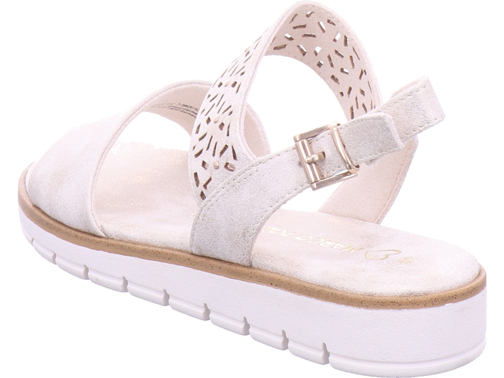 Marco Tozzi Damen Sandalette  in beige