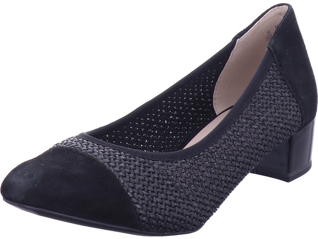 Caprice Damen Pump Women Court Sho in schwarz
