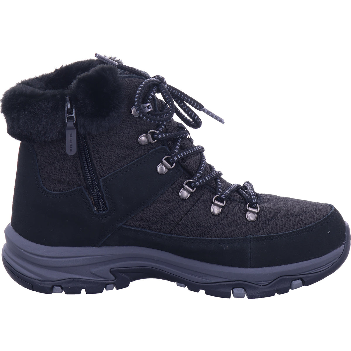 SKECHERS Damen Moonboots Trego in schwarz