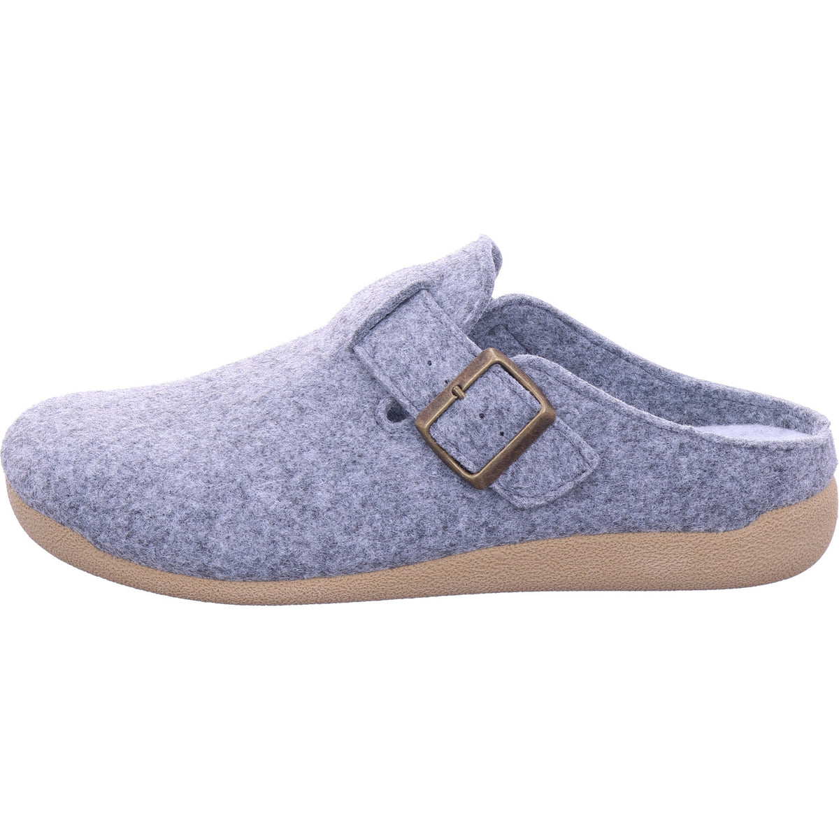Florett Damen Hausschuh Adalie Pantoffel in grau