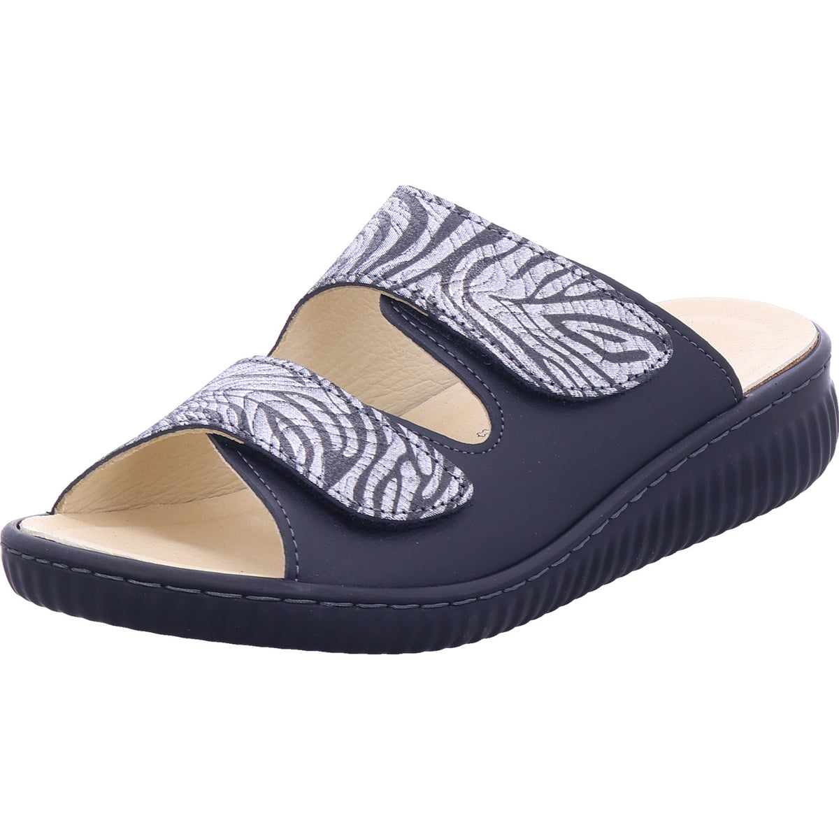 Portina Damen Pantolette  in schwarz