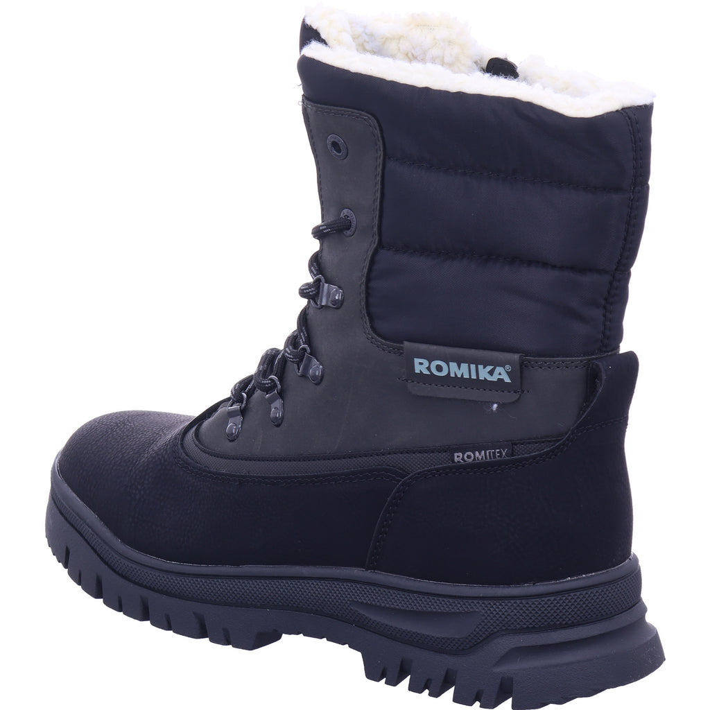 Romika Herren Winterstiefel  in schwarz