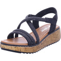 Rieker Women's Sandal in black