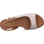 Jana Damen Sandale  in gold