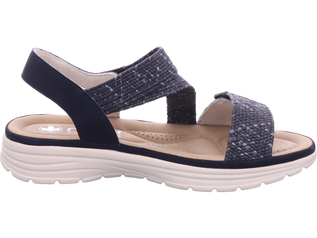 Rieker Women's Sandal Fsk Women's Sandals in black