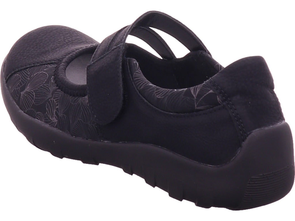 Remonte Damen Slipper Remonte Fs Halbschuh in schwarz