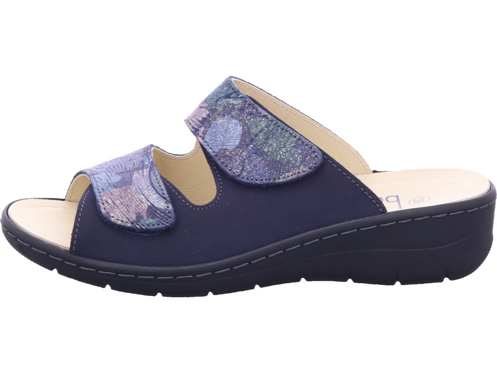 Portina Damen Pantolette  in blau