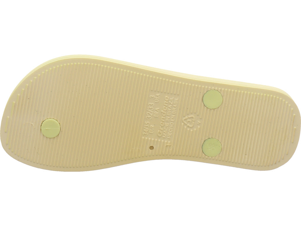 Ipanema Unisex - dětské plážové boty Ipanema Ant Lolita Kids ve žluté barvě