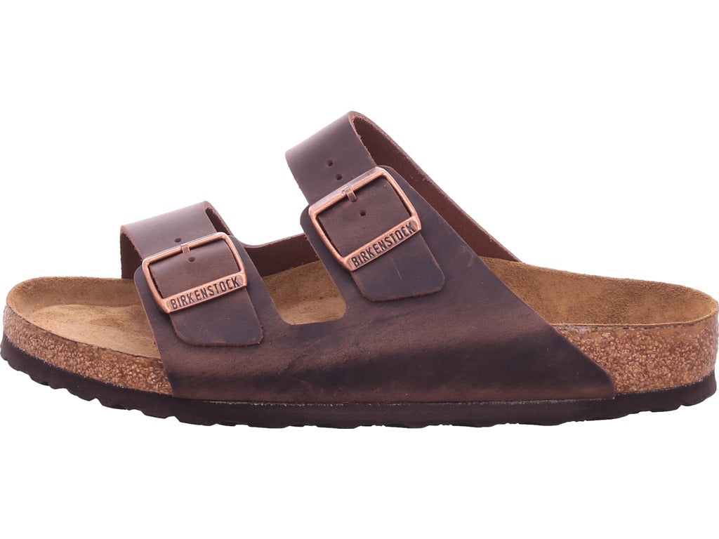 Birkenstock Men's Sandal Arizona FL WB Habana in Brown