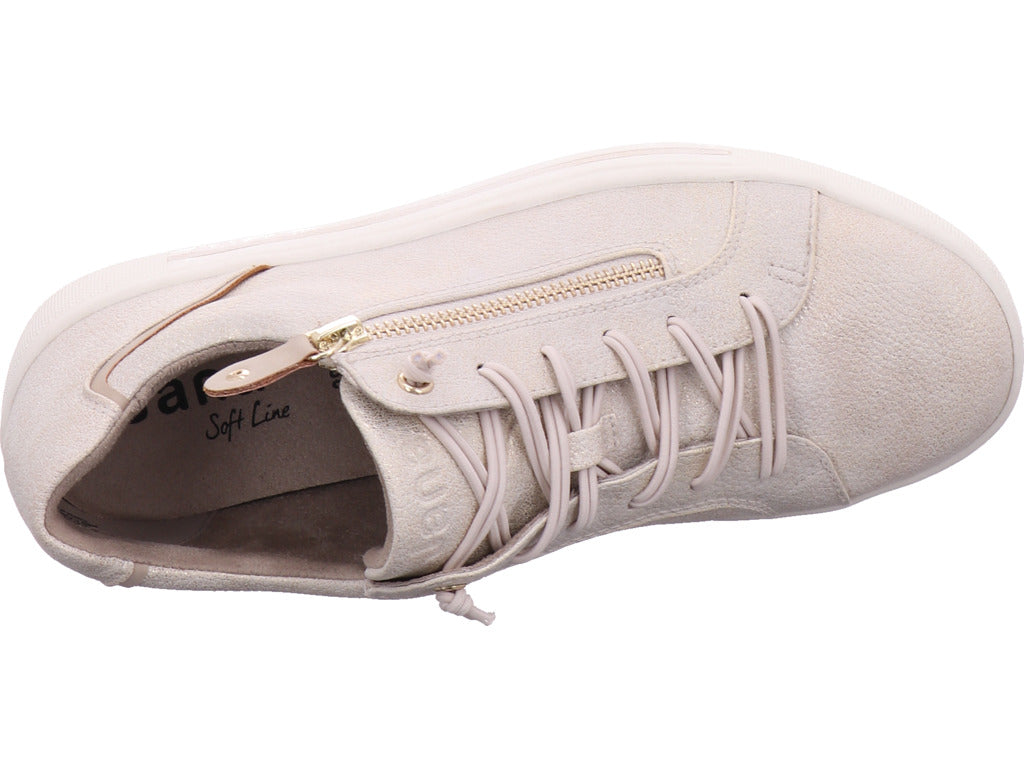 Jana Damen Sneaker  in gold