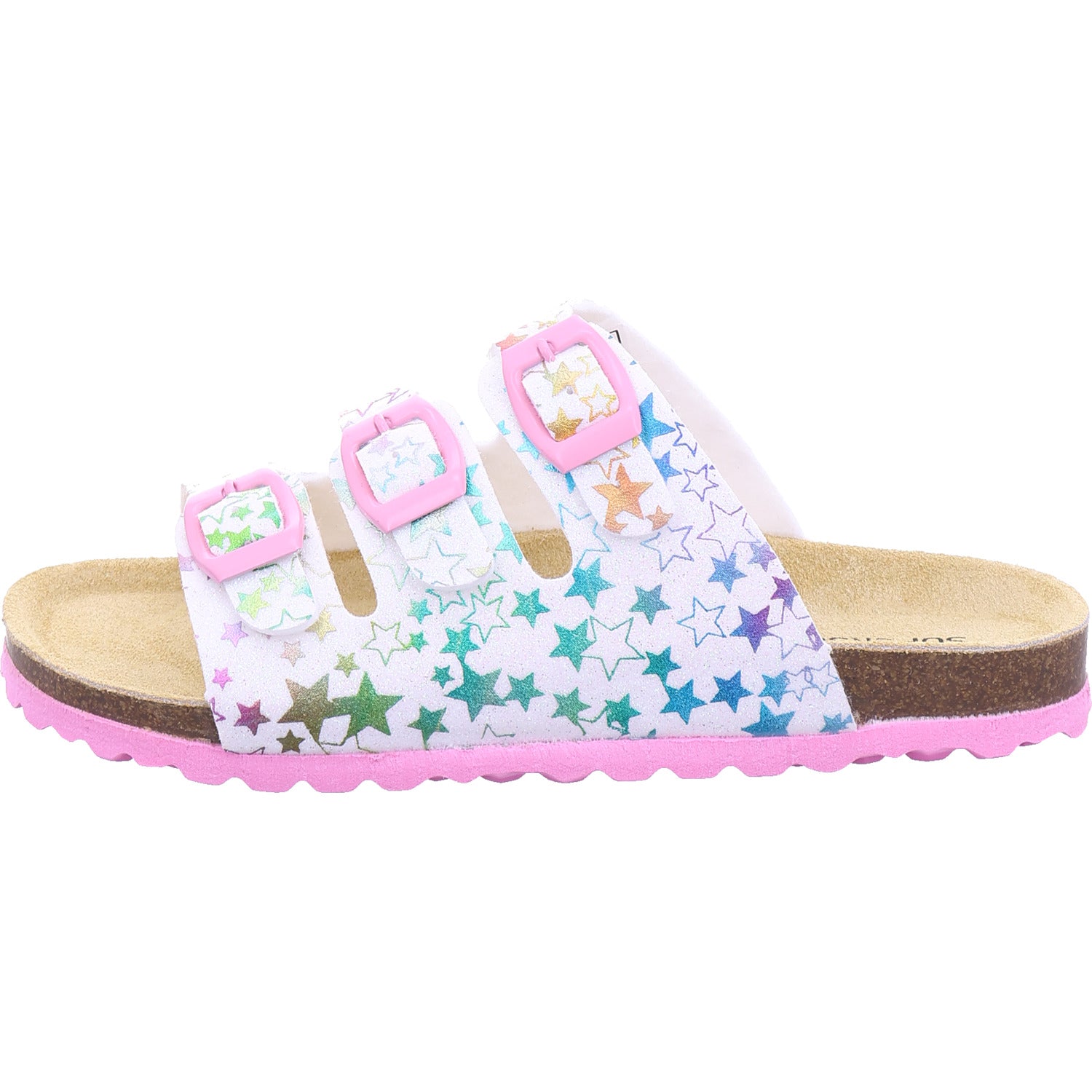 Planet Footwear Girls' Mule in white