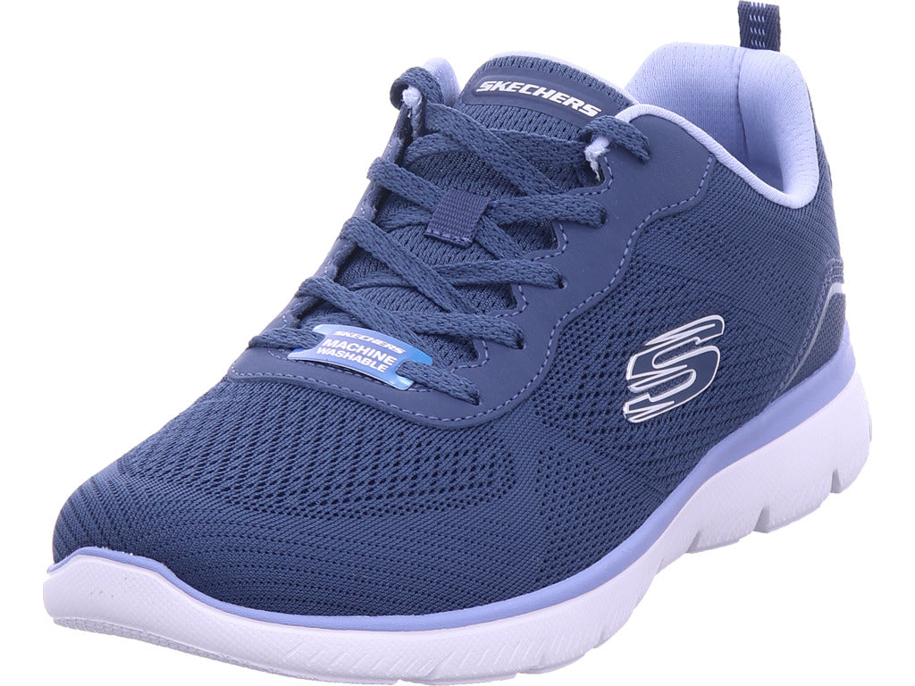 Dámské modré tenisky SKECHERS