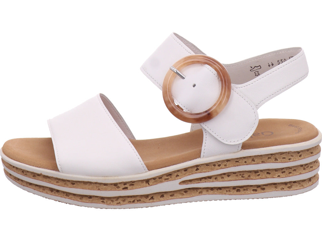 Gabor women's sandals in white