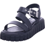 Tamaris Damen Sandale  in schwarz