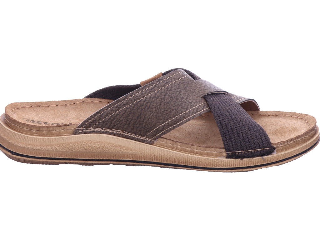 Dr.Stark Herren Pantoffel  in braun
